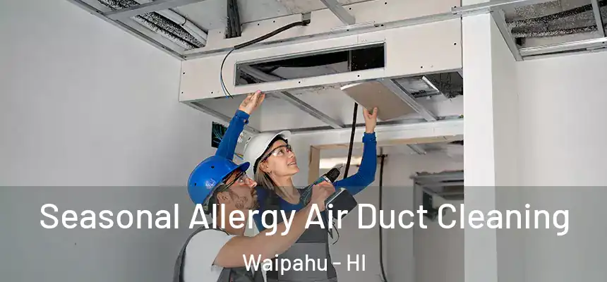 Seasonal Allergy Air Duct Cleaning Waipahu - HI